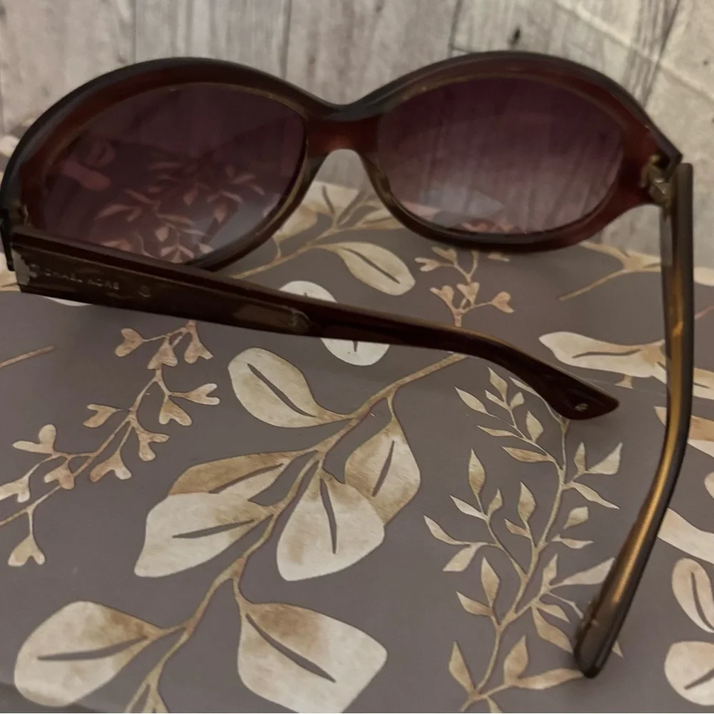 Michael Kors Brown Oversized Sunglasses - Picture 7 of 12